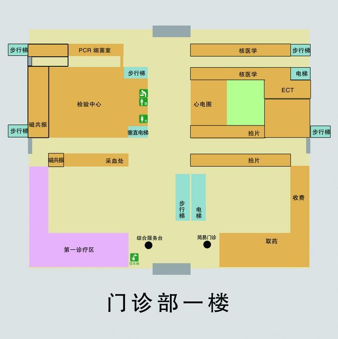 门诊最新平面图