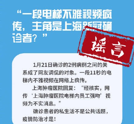 上海成为新冠肺炎重灾区？卫健委澄清8条新冠病毒谣言