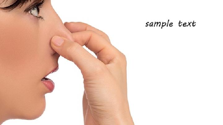四种不同类型的急性鼻窦炎症状