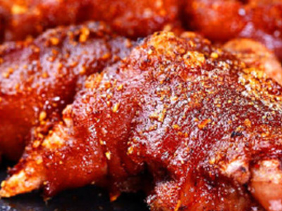 诱人美味的猪蹄那么如何烤猪蹄