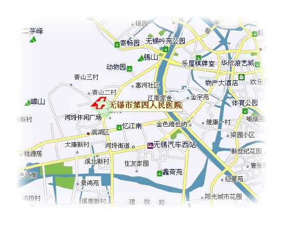 本院地图 - 无锡市第四人民医院官方新闻 - 复禾医院库