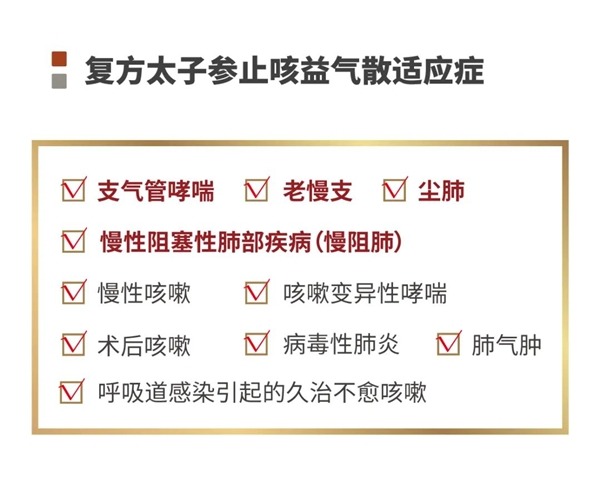 甲流来袭，复方太子参止咳益气散从容应对