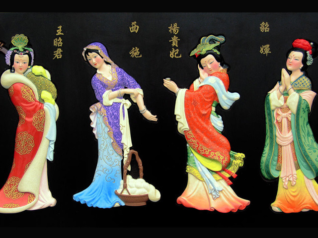 鑒賞四大美女圖片 走進中國四大美女的人生