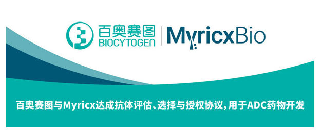 百奥赛图与Myricx达成抗体评估、选择与授权协议，用于ADC药物开发