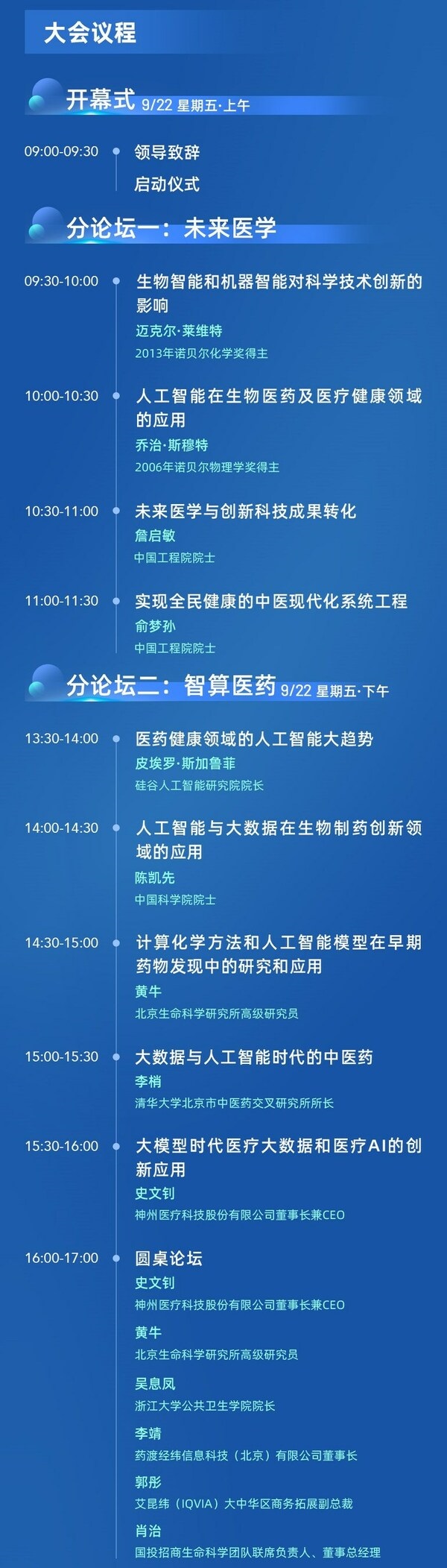 火热报名 | 首届智算医学大会完整议程更新，国内外大咖齐聚一堂