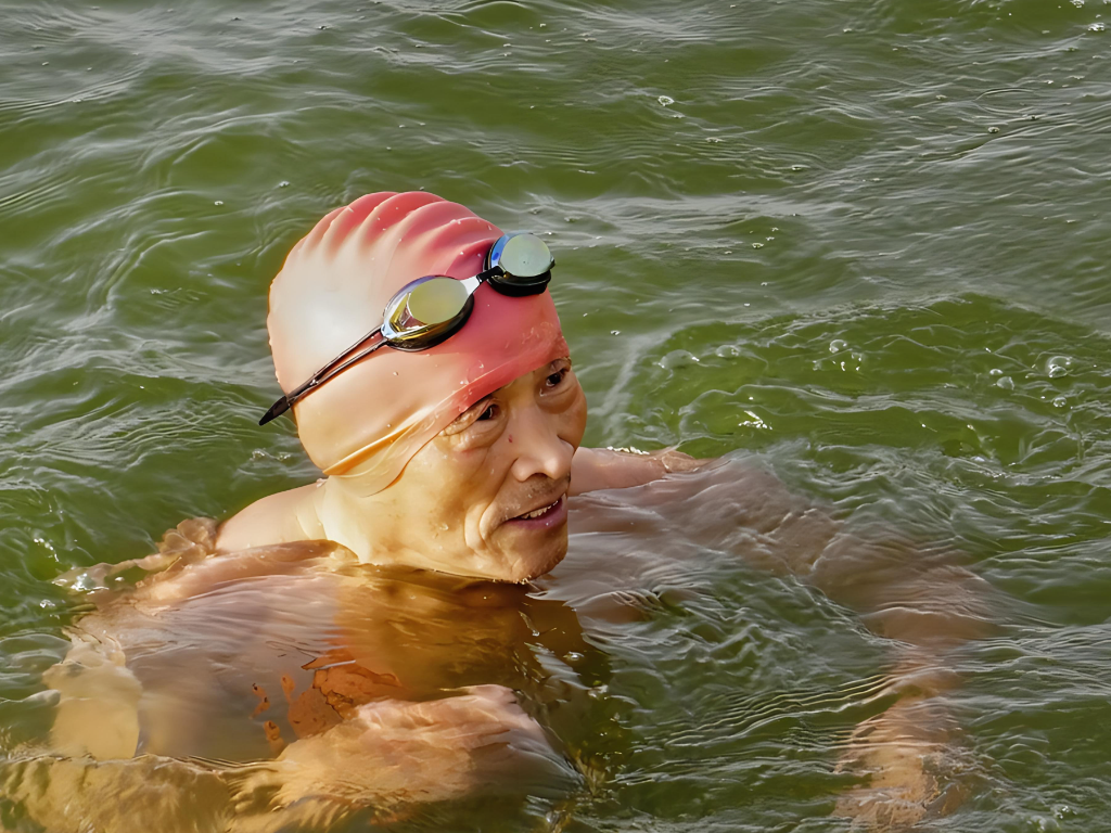 45岁男子坚持游泳，3年时间从未改变，现在身体怎么样了？