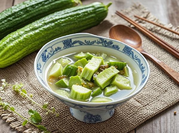 菊花丝瓜酿豆腐和奶蓉豆腐番茄的做法