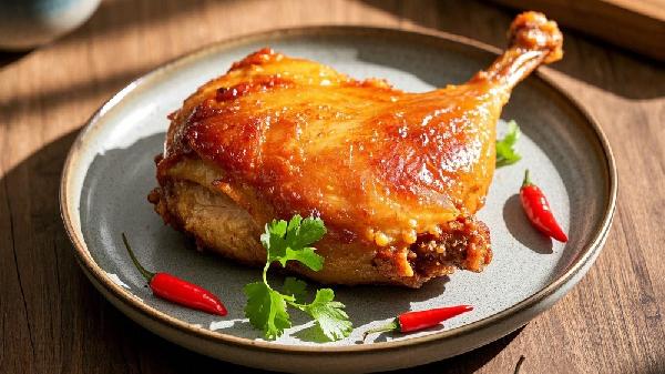 一个去皮鸭腿的热量