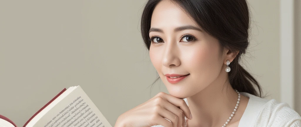中年女性如何展现优雅：素颜与简约穿搭，她们的美丽源自灵魂深处