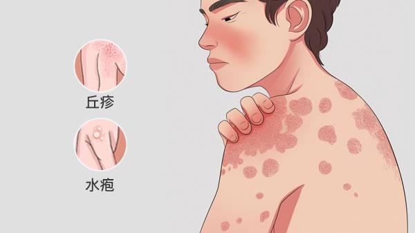 一个圆圈里面都是白的这是什么皮肤病
