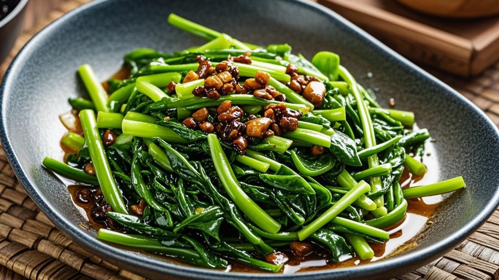 空心菜营养丰富，不仅缓解便秘，还清热解毒，夏季别错过