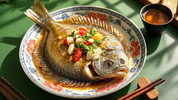用勺子刮鱼肉方法