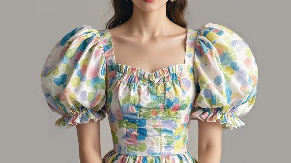 50岁阿姨能穿泡泡袖衣服吗