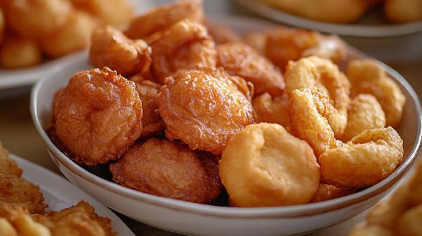 油炸食物时油往外溢的原因