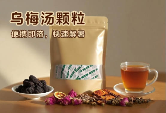 夏日顶流又来了！杭师大附院乌梅汤3.0，解暑祛湿又减重，颗粒冲饮超轻松！