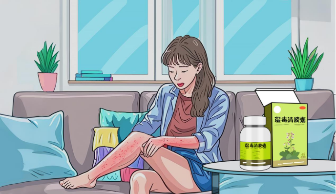 玉林湿毒清胶囊治疗湿疹效果显著，中药治疗皮肤就是能防反复