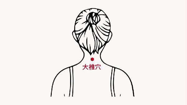 肩膀冷艾灸大椎穴好吗