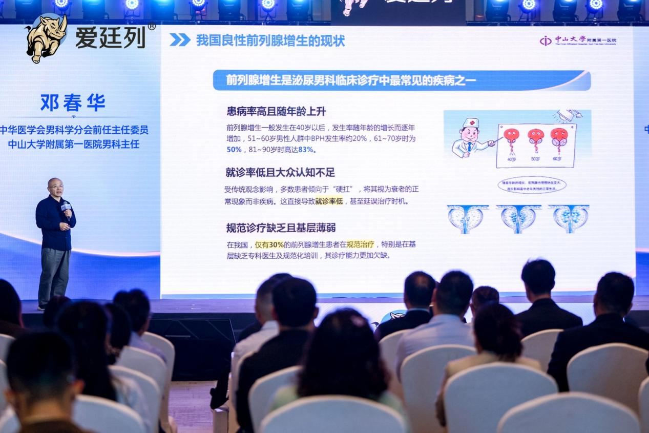 国内治疗良性前列腺增生复方制剂“爱廷列”正式上市，公益同行暖基层