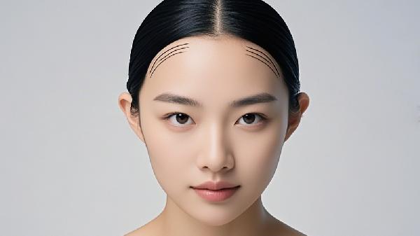额头凹陷填充的方法